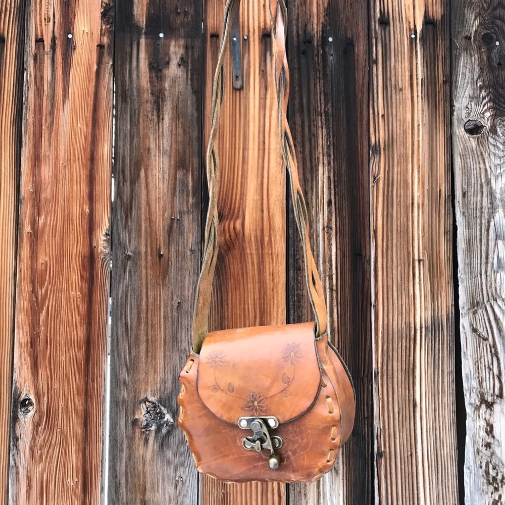 Vintage 1970’s saddle bag